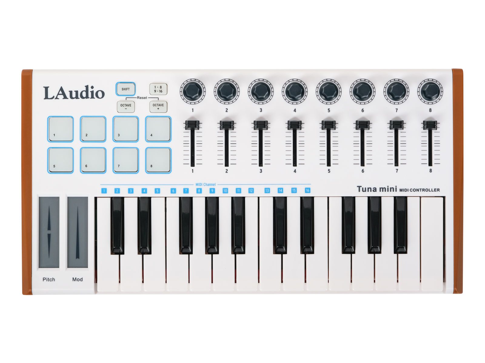 MIDI-контроллер, 25 клавиш, LAudio TUNAMINI — изображение 2