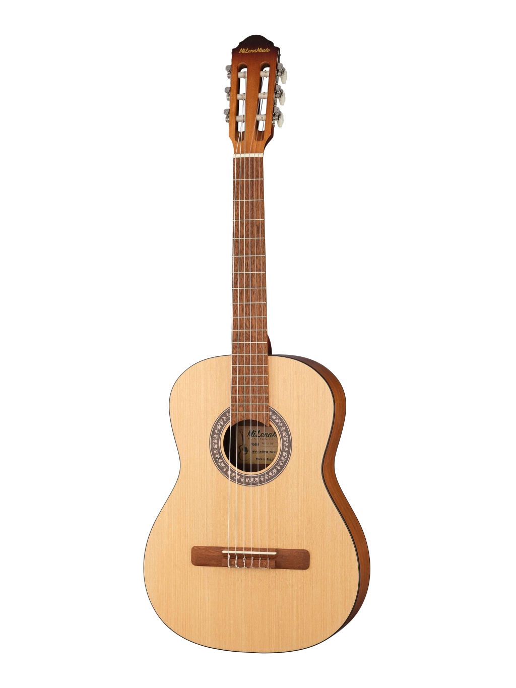 Классическая гитара, цвет натуральный, MiLena-Music ML-C4-3/4-NAT
