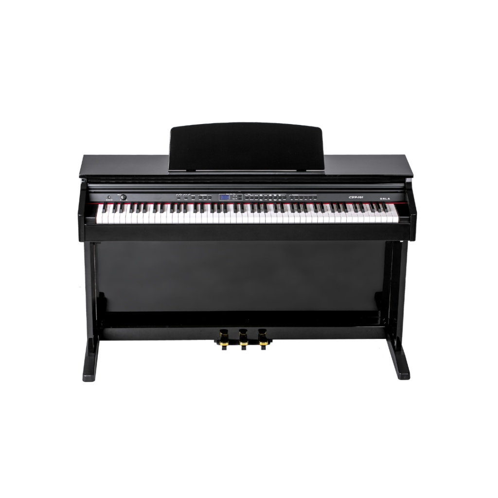 Цифровое пианино, черное полированное, Orla CDP-101-POLISHED-BLACK
