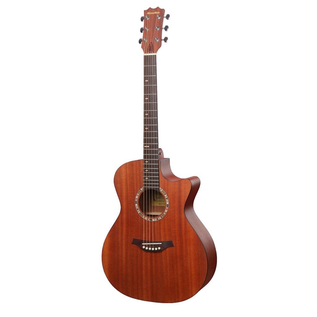 Гитара трансакустическая, MiLena Music ML-GA1-MAH/TEQ