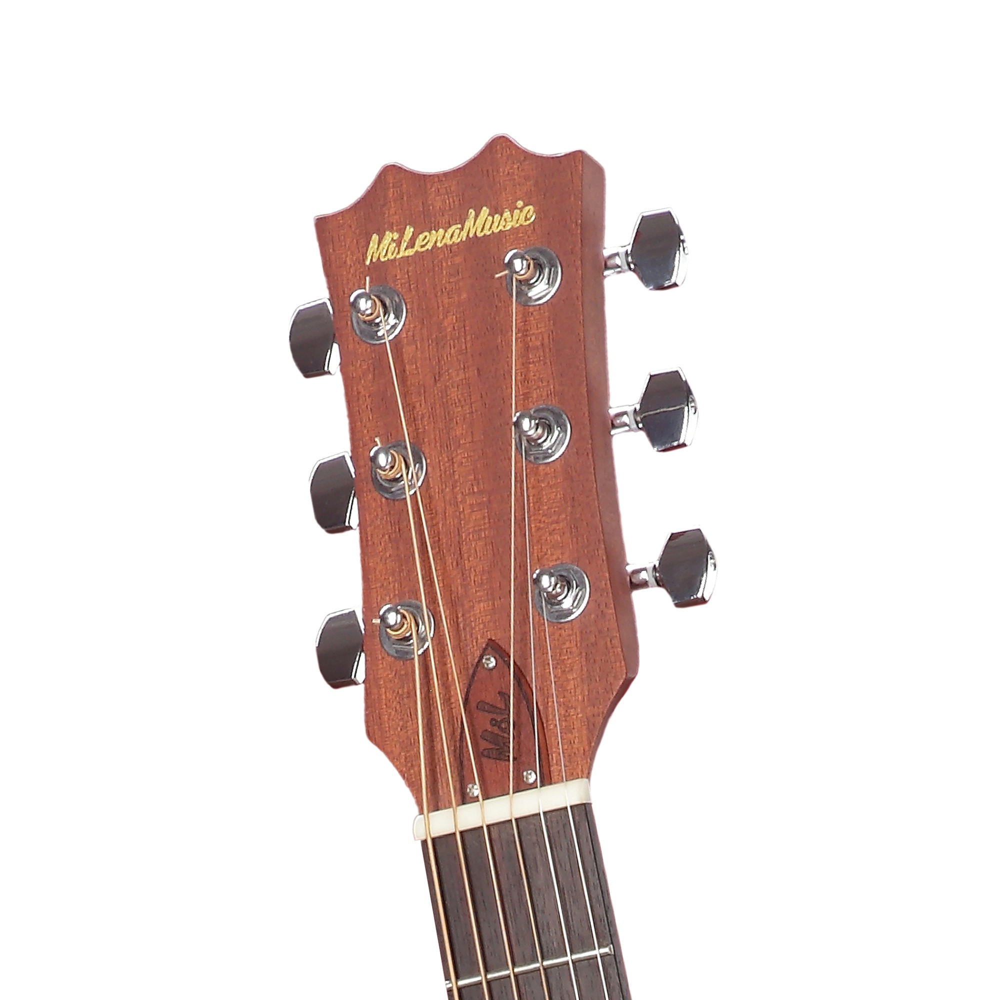 Гитара трансакустическая, MiLena Music ML-GA1-MAH/TEQ — изображение 4
