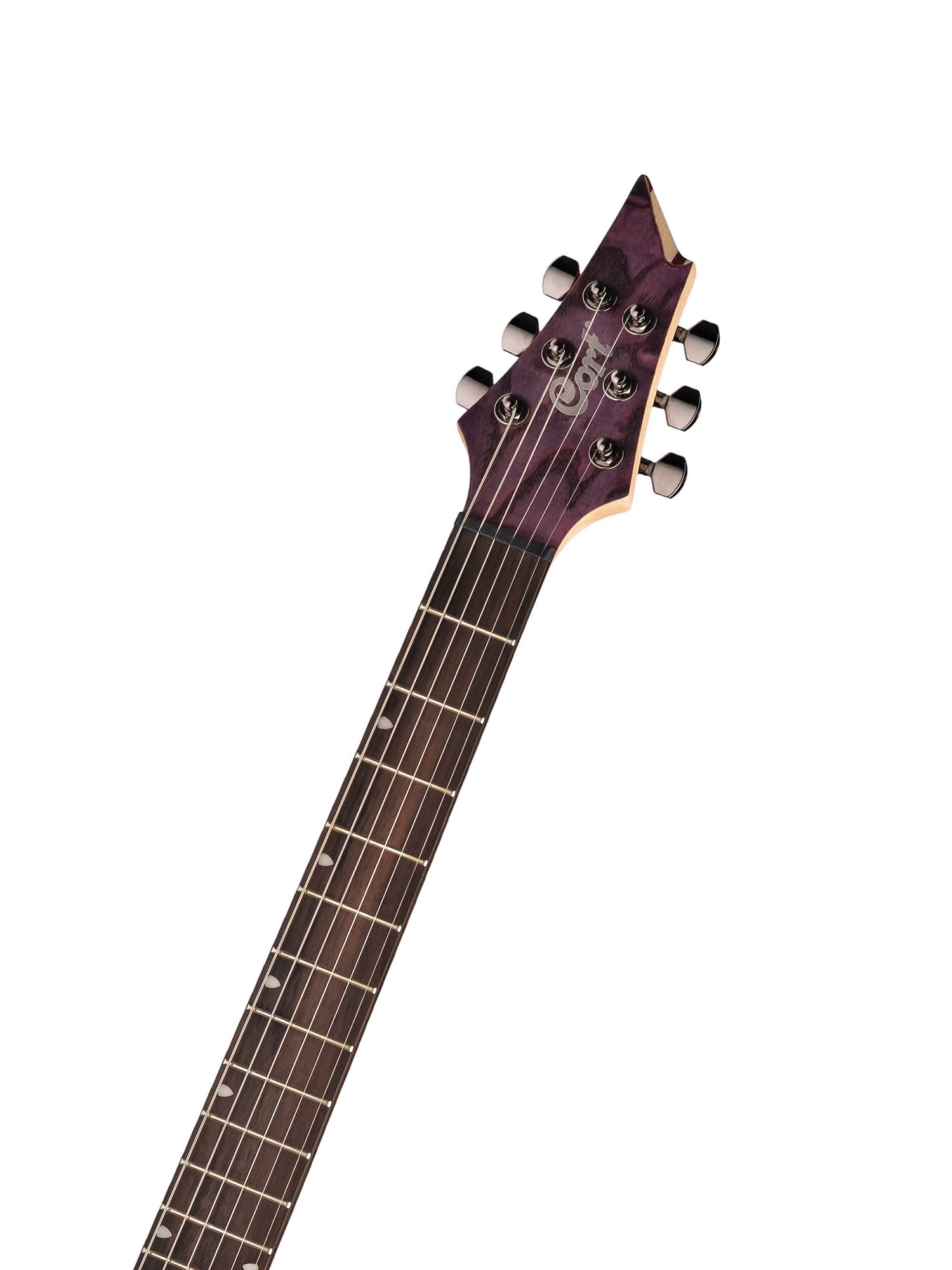Электрогитара, фиолетовая, Cort KX500-Etched-EDV KX Series — изображение 3