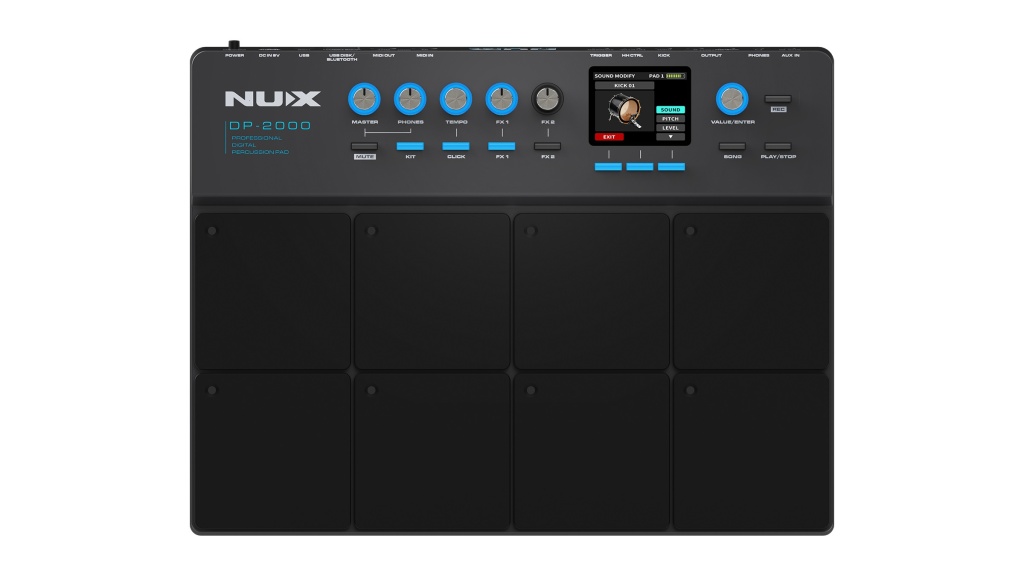 Цифровой барабан, перкуссионный пэд, Nux DP-2000