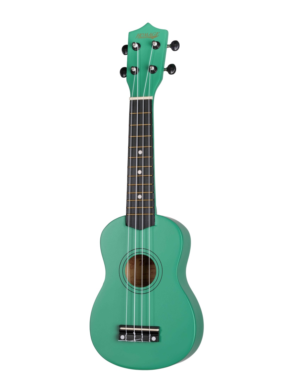 Укулеле сопрано, зеленый, Homage RS-C1-GR
