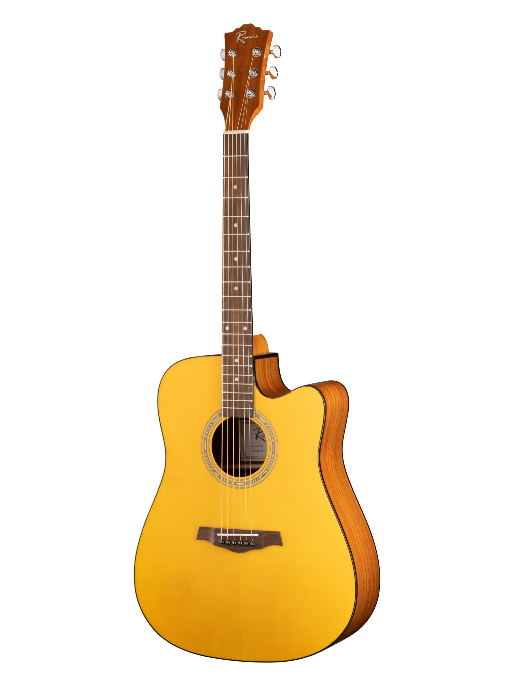 Акустическая гитара, с вырезом, Ramis RA-G02C