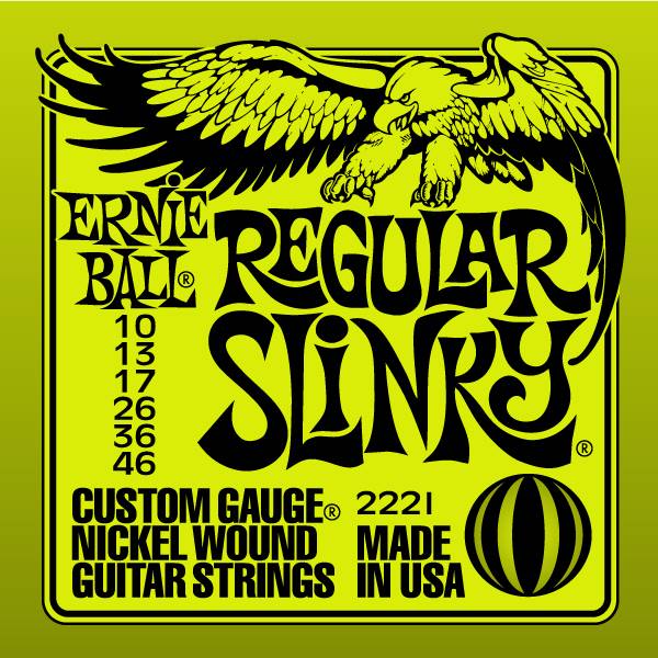 Струны для электрогитары Ernie Ball 2221 10-46