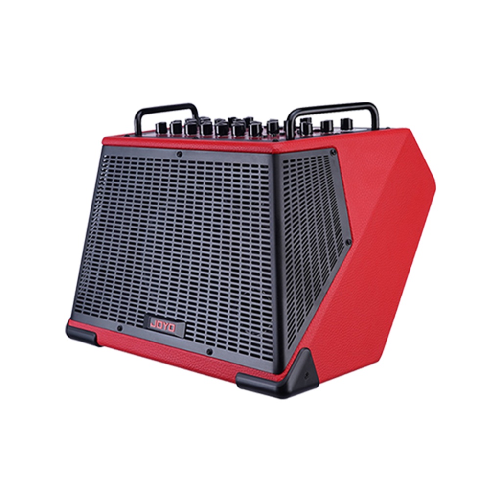 Комбоусилитель для акустической гитары, 150Вт, красный, Joyo BSK-150-RED