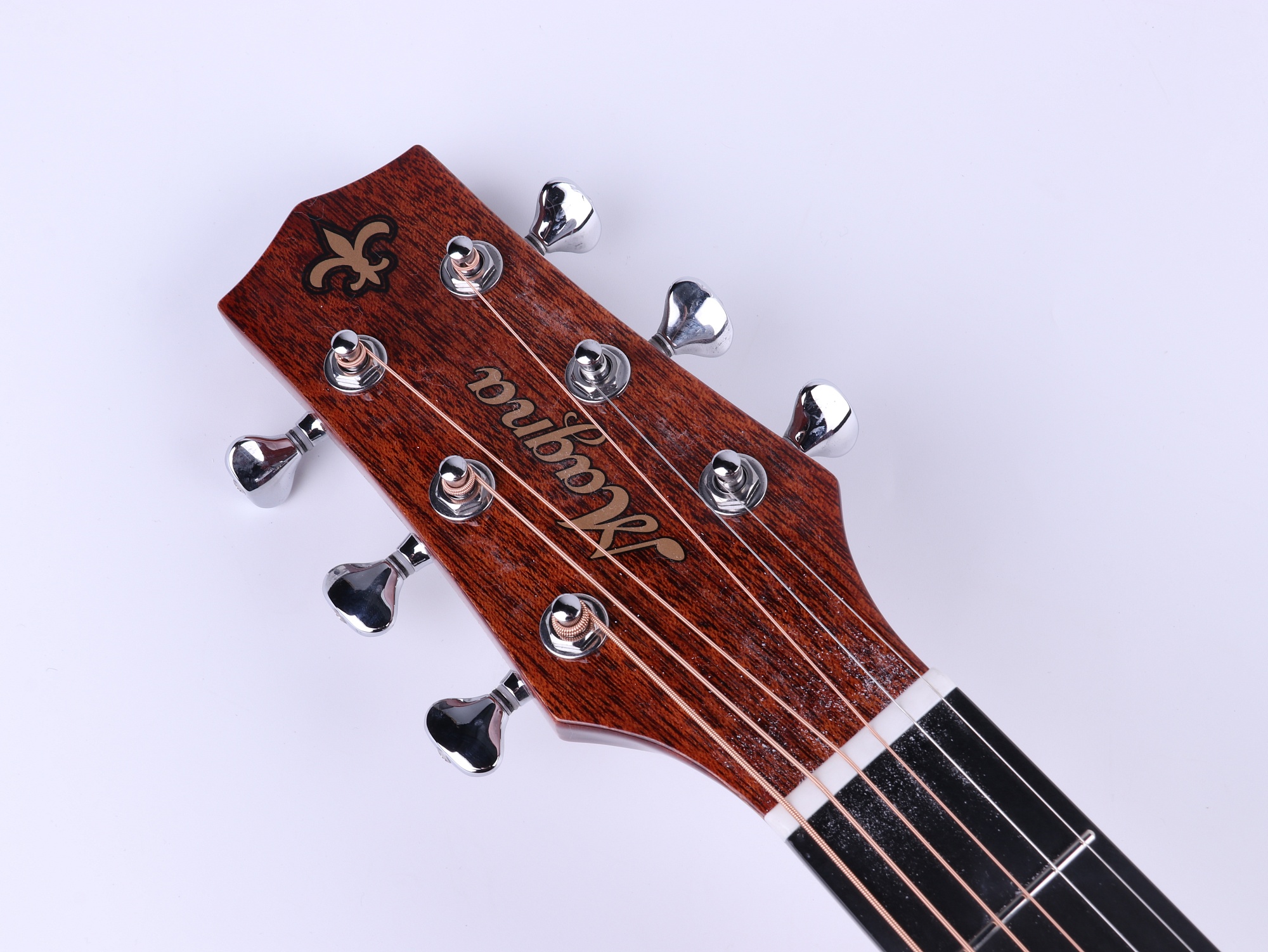 Акустическая гитара, с вырезом, цвет натуральный, Magna M-85 — изображение 4
