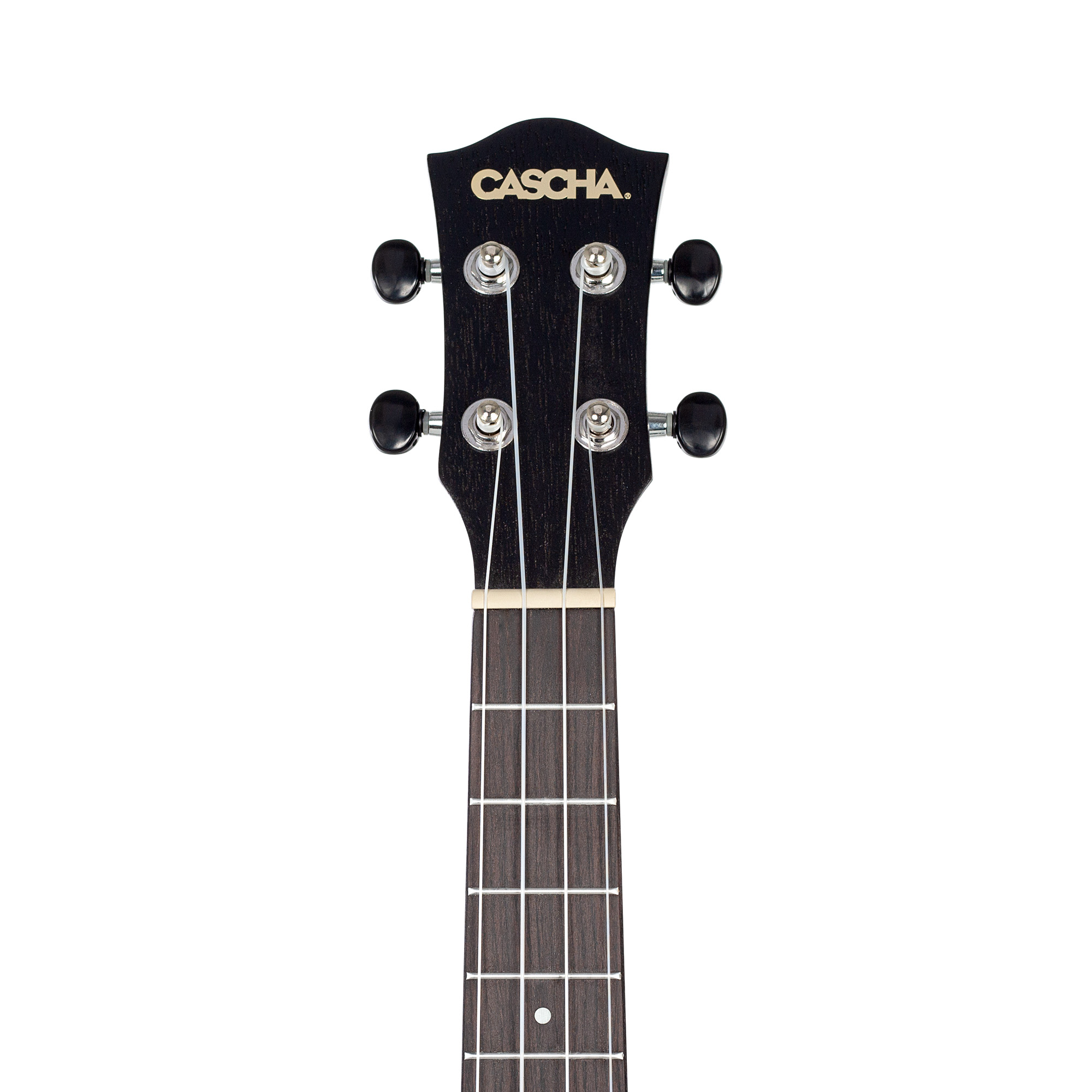 Укулеле концертный, с чехлом, черный, Cascha HH-2300 Mahogany Series — изображение 4