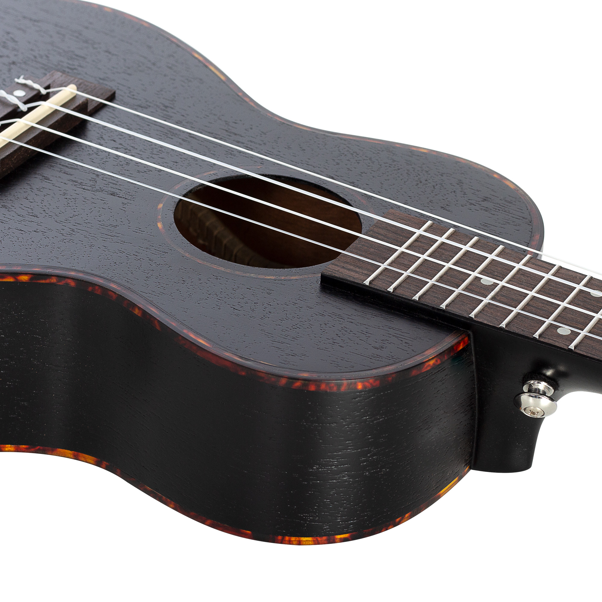 Укулеле концертный, с чехлом, черный, Cascha HH-2300 Mahogany Series — изображение 5