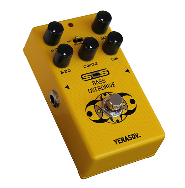 Педаль эффектов для бас-гитар, Yerasov SCS-OD-10B Bass Overdrive
