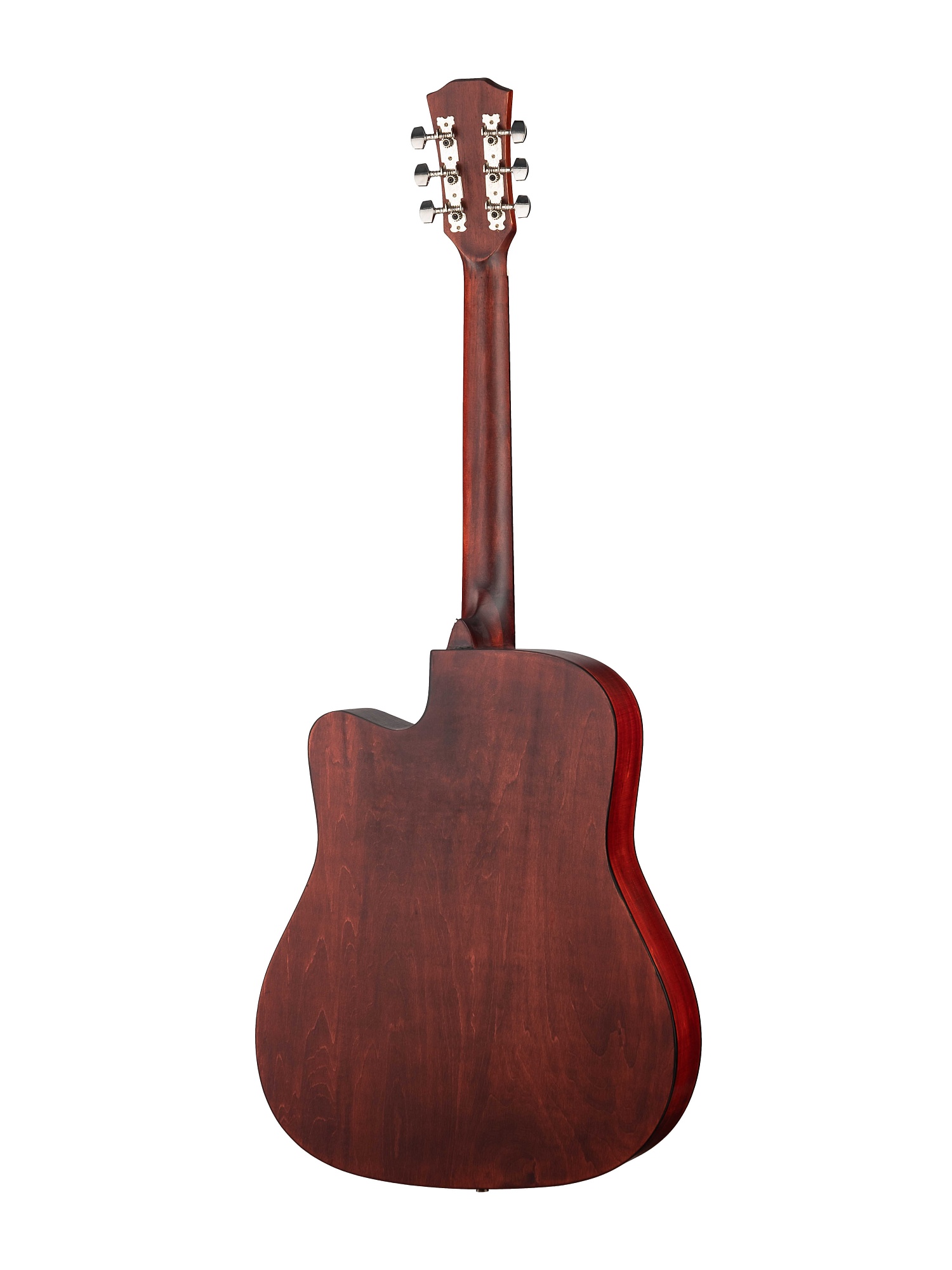 Акустическая гитара 41", с вырезом, санберст, Fante FT-221-3TS — изображение 4