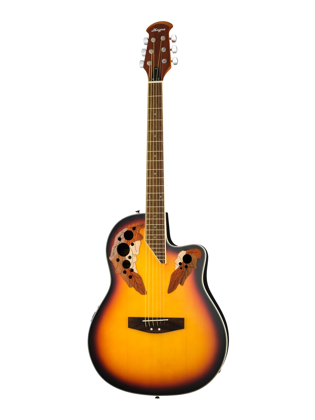 Акустическая гитара, санберст, Magna MO-800