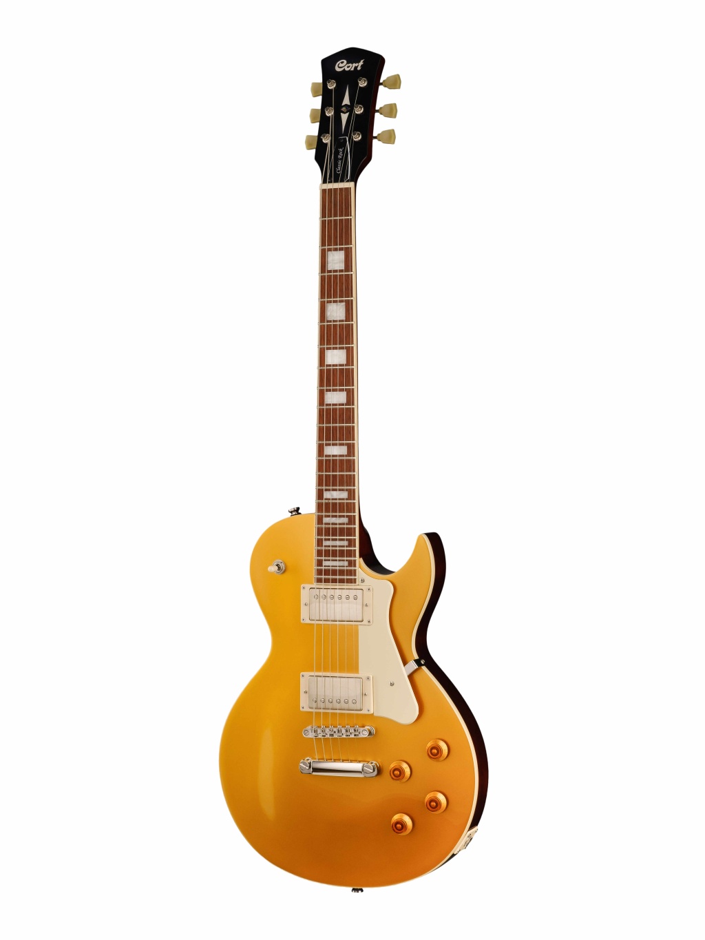 Электрогитара, золотистая, Cort CR200-GT Classic Rock
