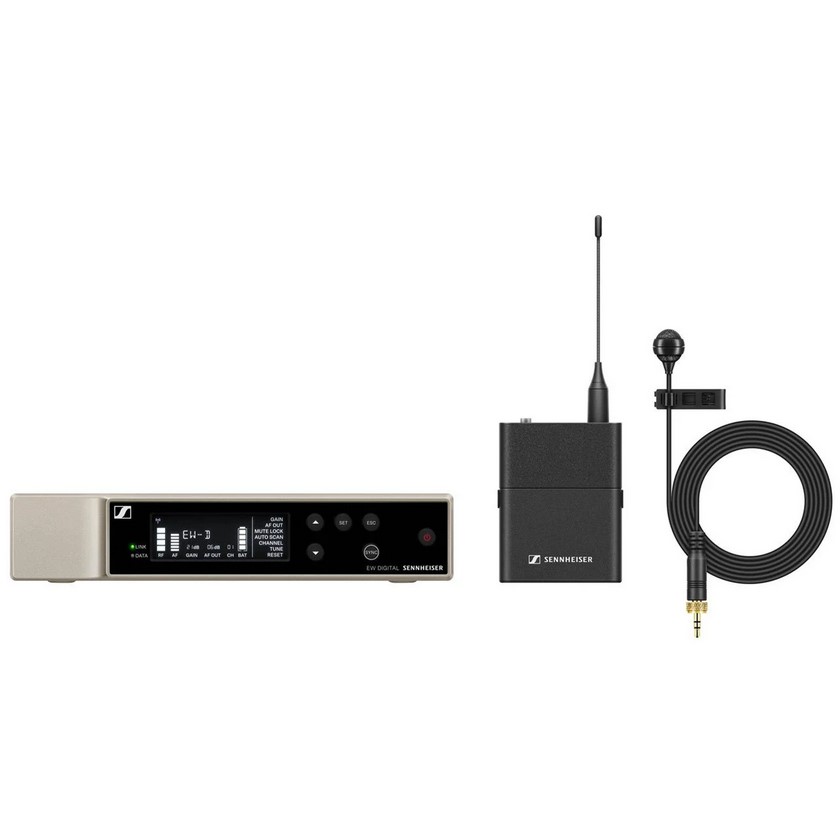 Радиосистема с петличным микрофоном, 470.2-526 МГц, Sennheiser 508720 EW-D ME4 SET (Q1-6)