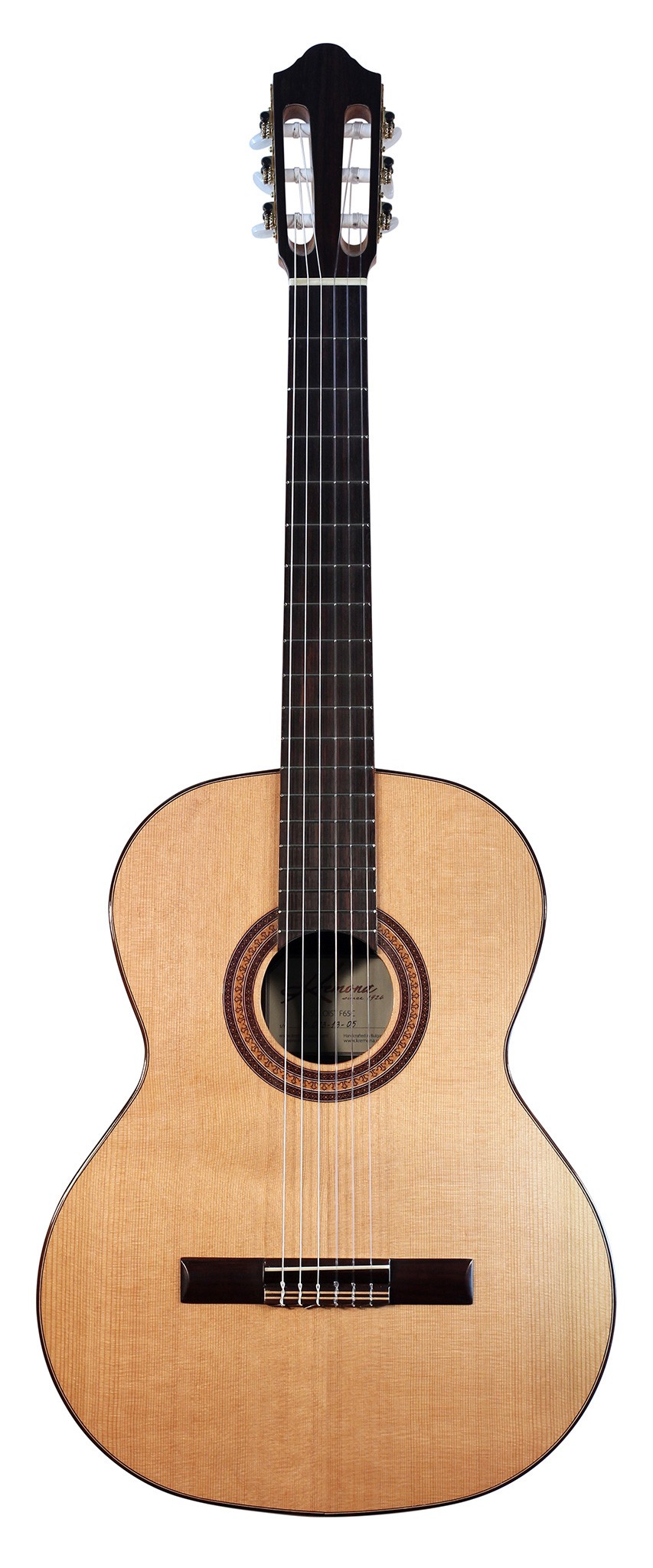 Классическая гитара, дека кедр, леворукая, Kremona F65C-LH Cedar Fiesta Soloist Series