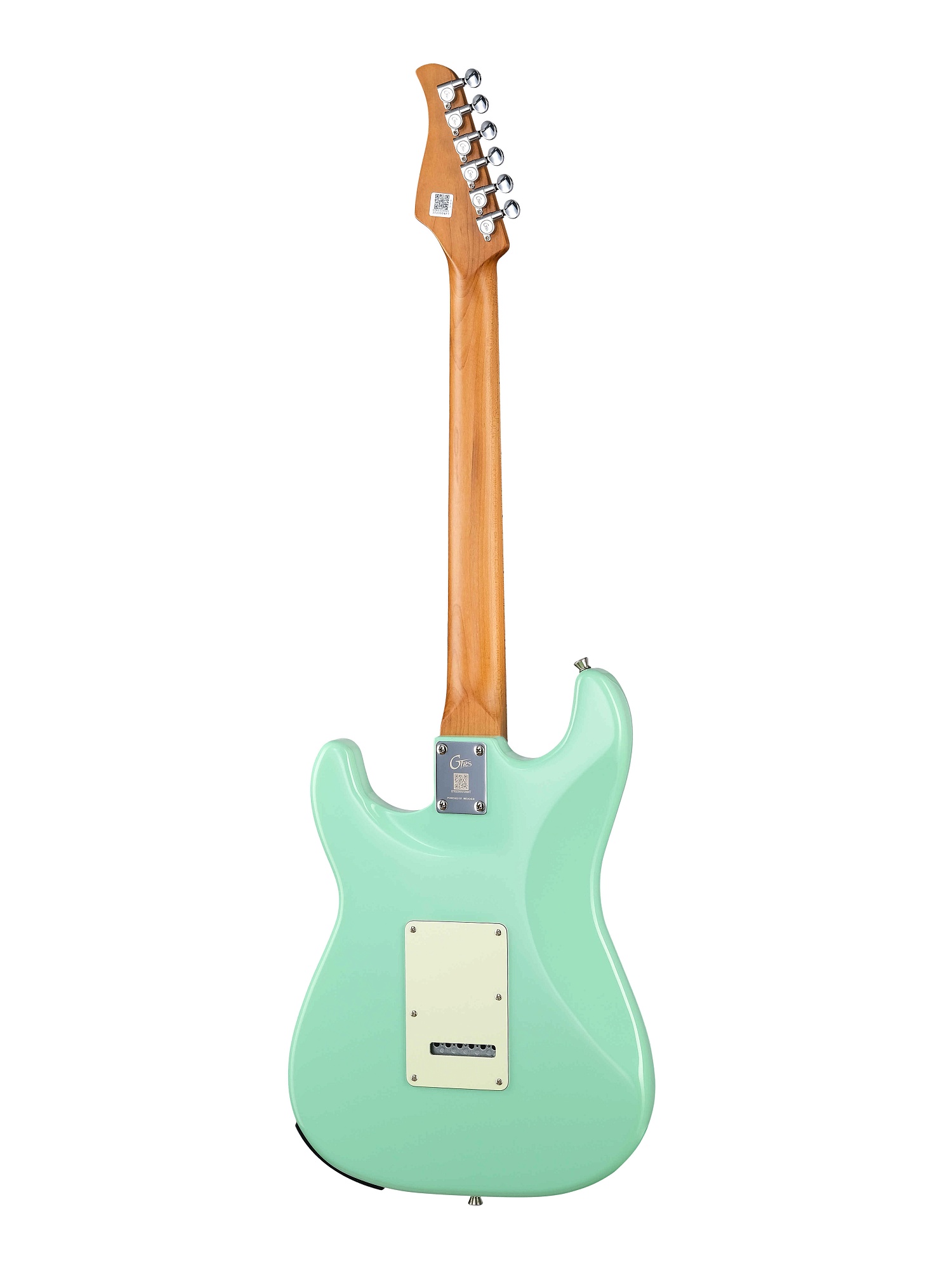 Электрогитара с встроенным процессором, зеленая, GTRS S801-Standard-801-GR — изображение 3