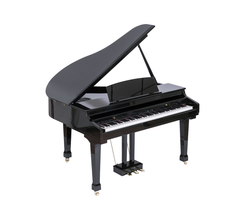 Цифровой рояль, с автоаккомпанементом, черный (2 коробки), Orla Grand-500-BLACK