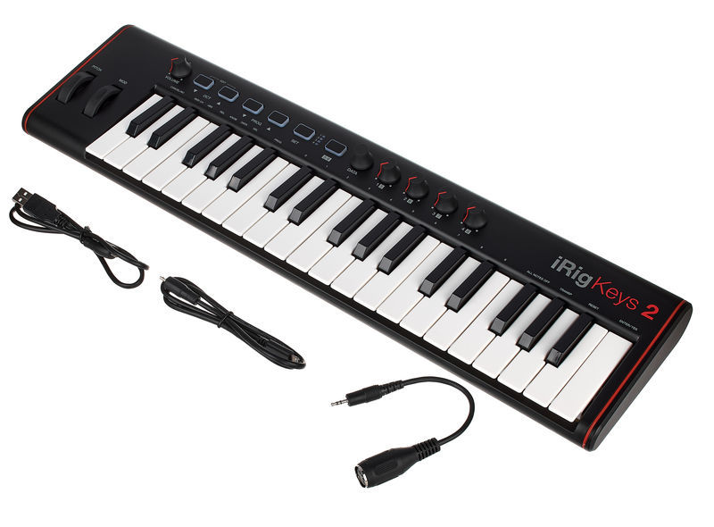 MIDI-контроллер, 37 клавиш, IK Multimedia iRig-Keys-2 — изображение 4
