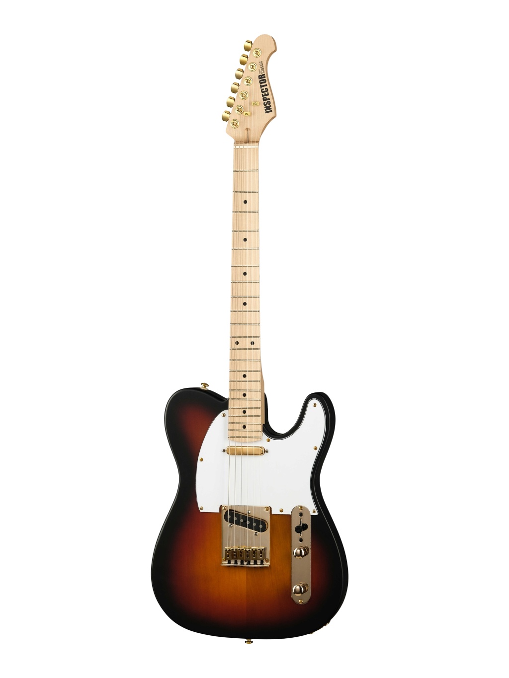 Электрогитара, санберст, Inspector TT-LE-sunburst
