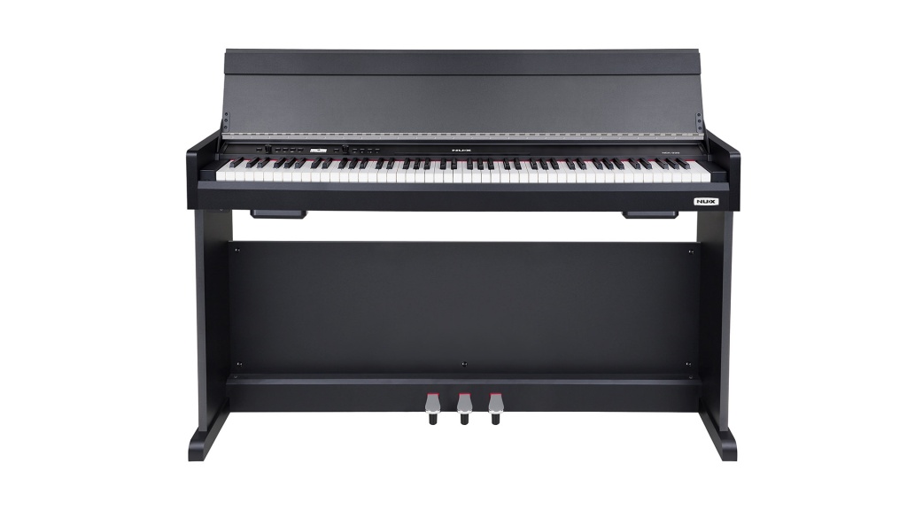 Цифровое пианино на стойке с педалями, черное, Nux NCK-330-BK