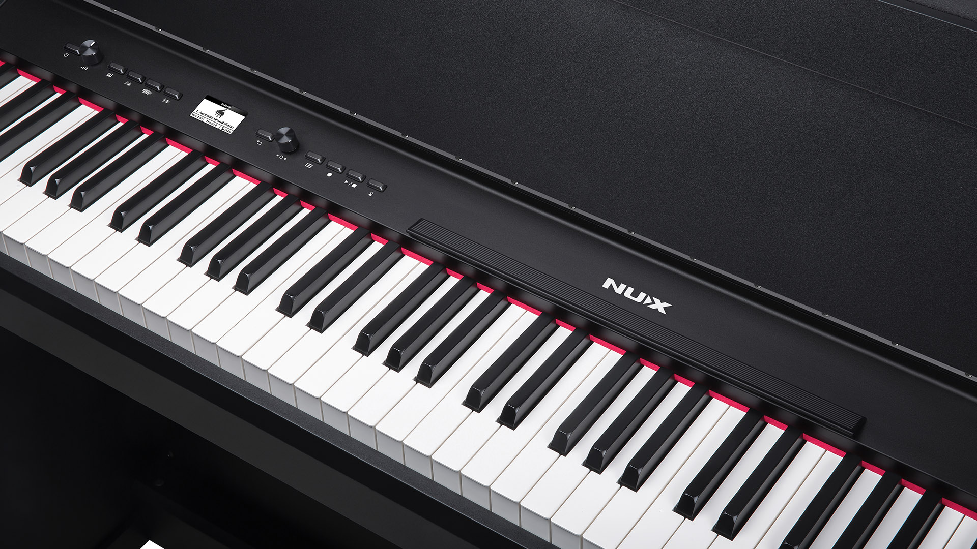 Цифровое пианино на стойке с педалями, черное, Nux NCK-330-BK — изображение 4