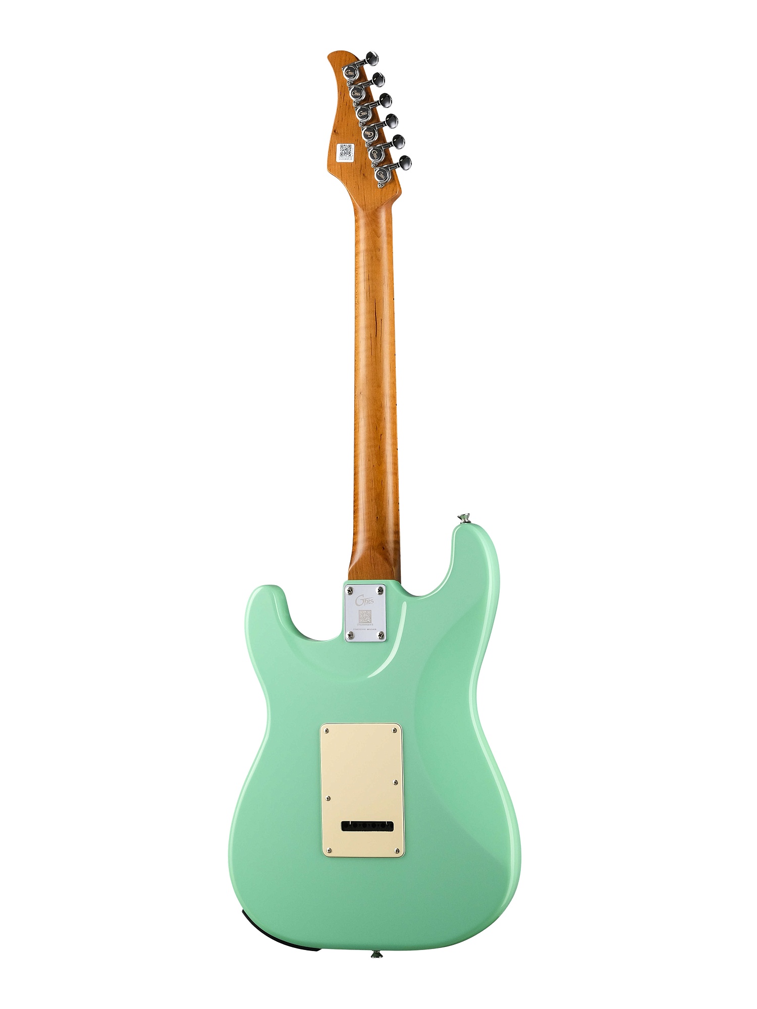 Электрогитара с встроенным процессором, зеленая, GTRS P801-Professional-801-GR — изображение 3