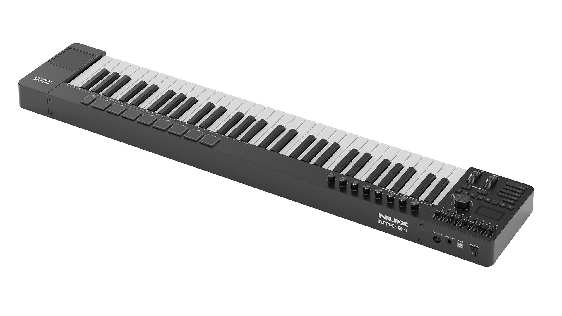 MIDI-клавиатура, 61 клавиша, Nux NTK-61 Track Keyboard — изображение 5