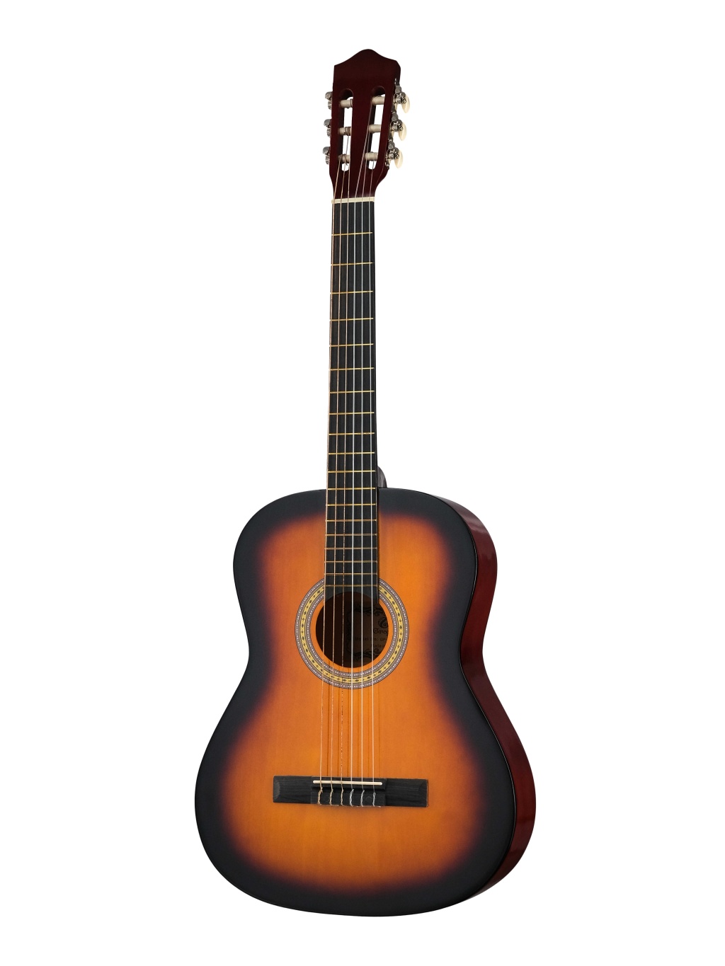 Классическая гитара 4/4, санберст, Grape GP-C40-39-SB