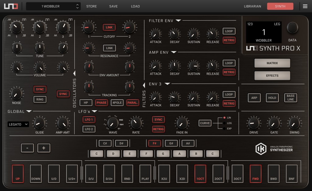 Синтезатор, IK Multimedia UNO-Synth-Pro-X — изображение 5
