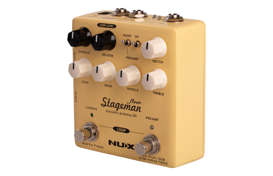 Предусилитель для акустической гитары, Nux NAP-5 Stageman Floor — изображение 3
