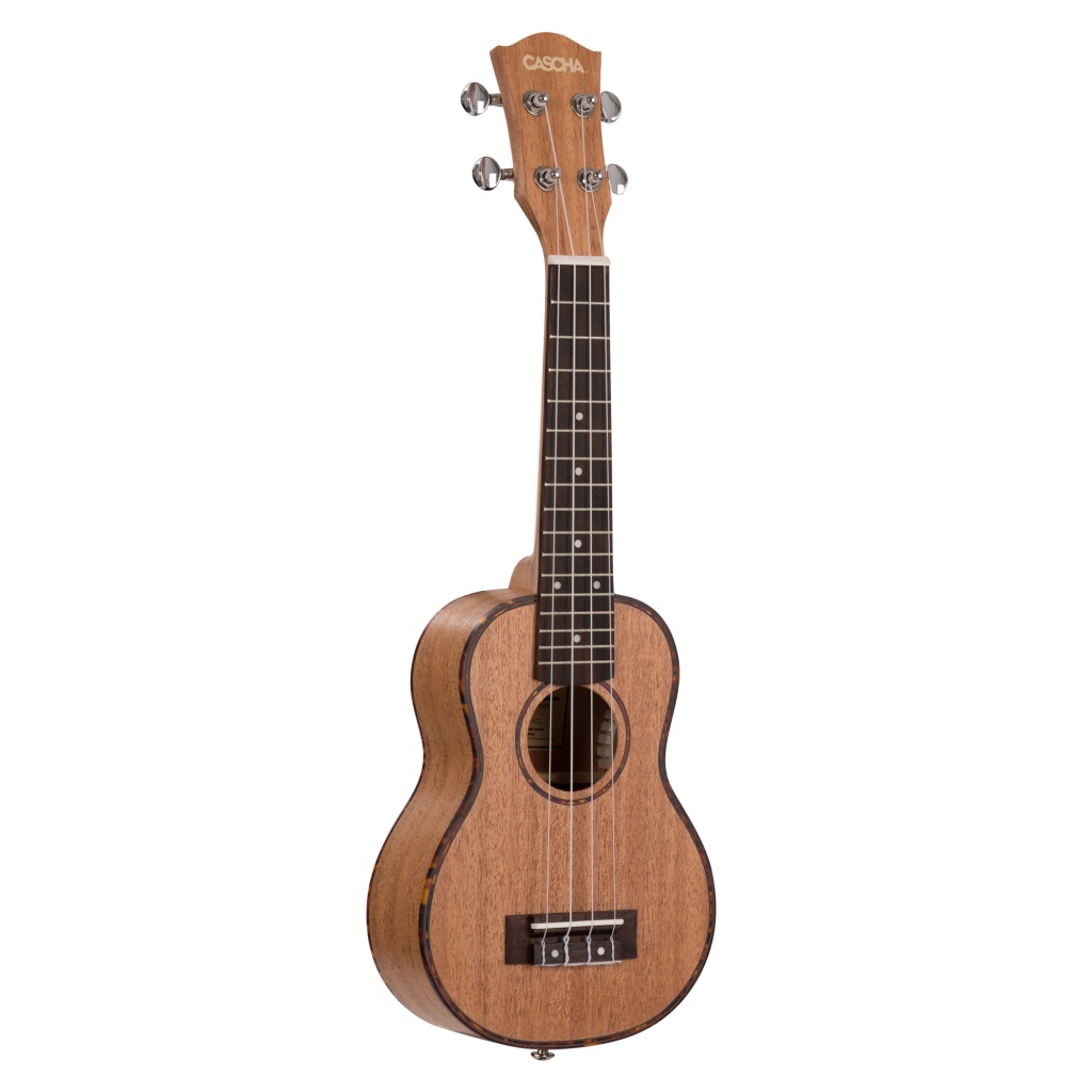 Укулеле сопрано, с чехлом, цвет натуральный, Cascha HH-2026 Mahogany Series — изображение 2