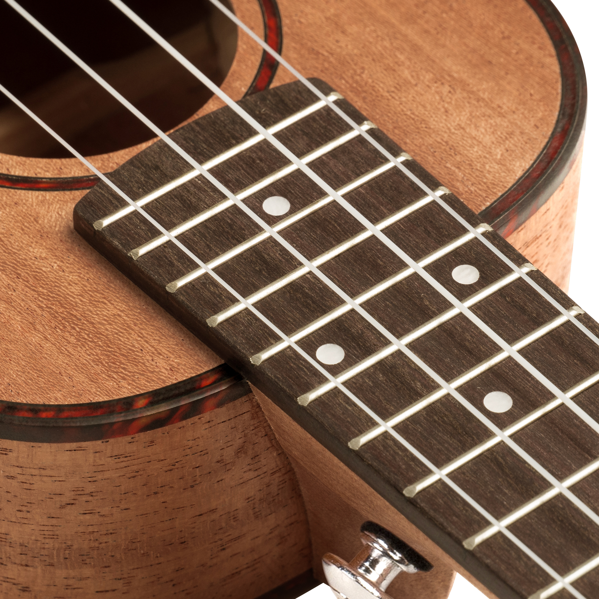 Укулеле сопрано, с чехлом, цвет натуральный, Cascha HH-2026 Mahogany Series — изображение 4