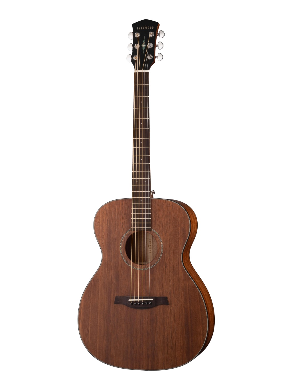 Акустическая гитара, с чехлом, матовая, Parkwood S22M-NS