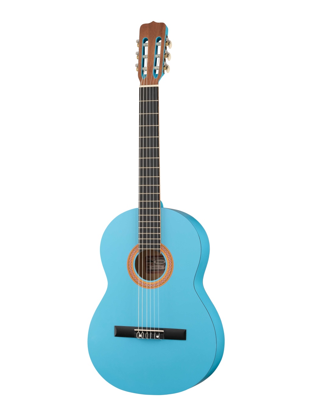 Классическая гитара, синяя, глянцевая, Presto GC-BL20-G