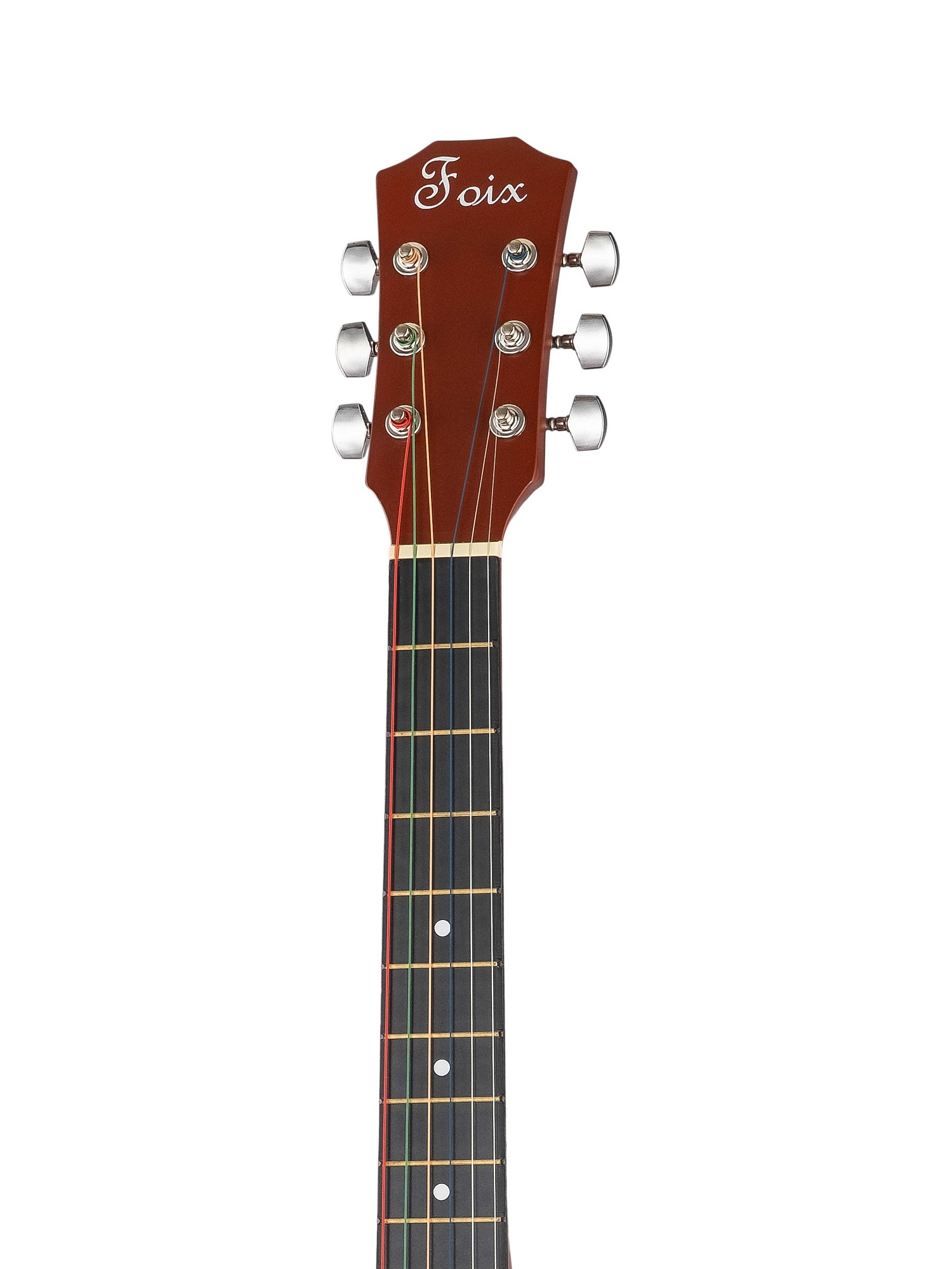 Акустическая гитара, с вырезом, санберст, Foix FFG-3860C-SB — изображение 2