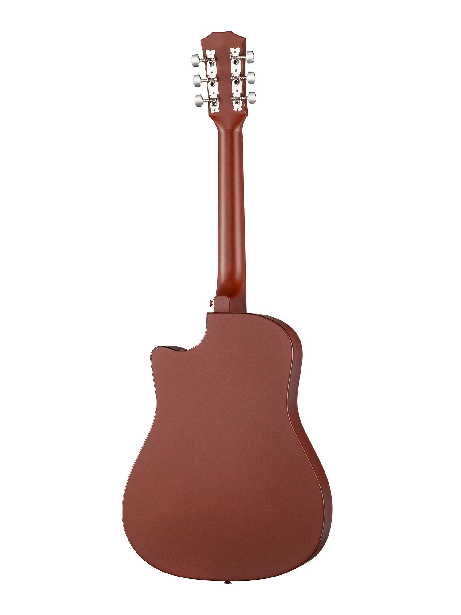 Акустическая гитара, с вырезом, санберст, Foix FFG-3860C-SB — изображение 4