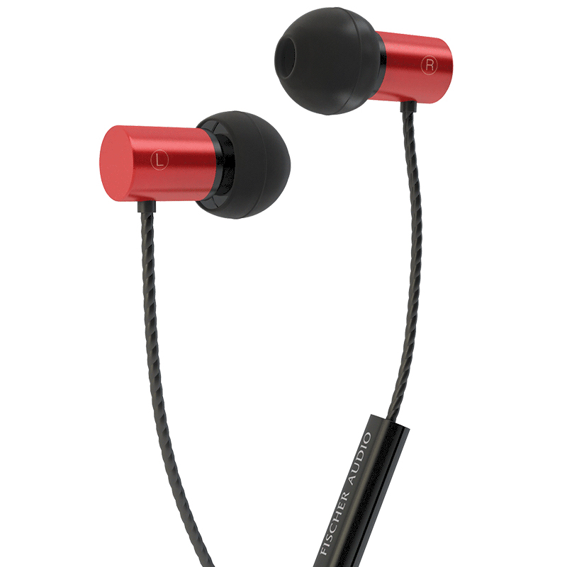 Стереогарнитура, красная, Fischer Audio WOW-red